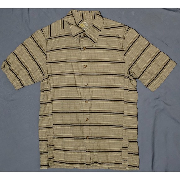 Mountain Hardwear Short Sleeve S/S Cotton Button Up Men's Size Small Lot of 2 - Picture 2 of 10
